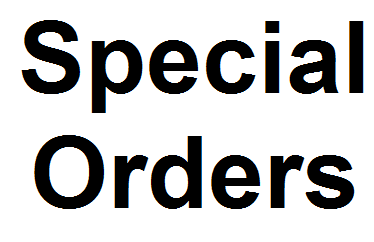 Special Orders