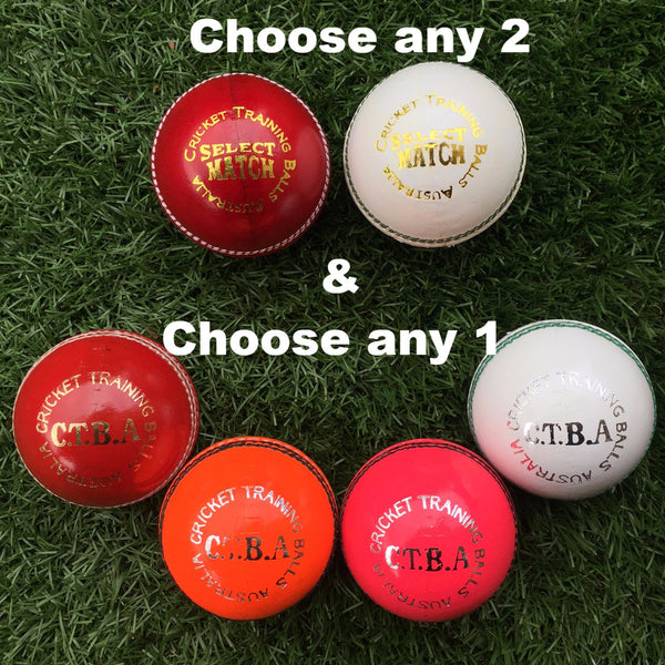 CTBA 4pc Mixed Ball Sample Pack (156g)