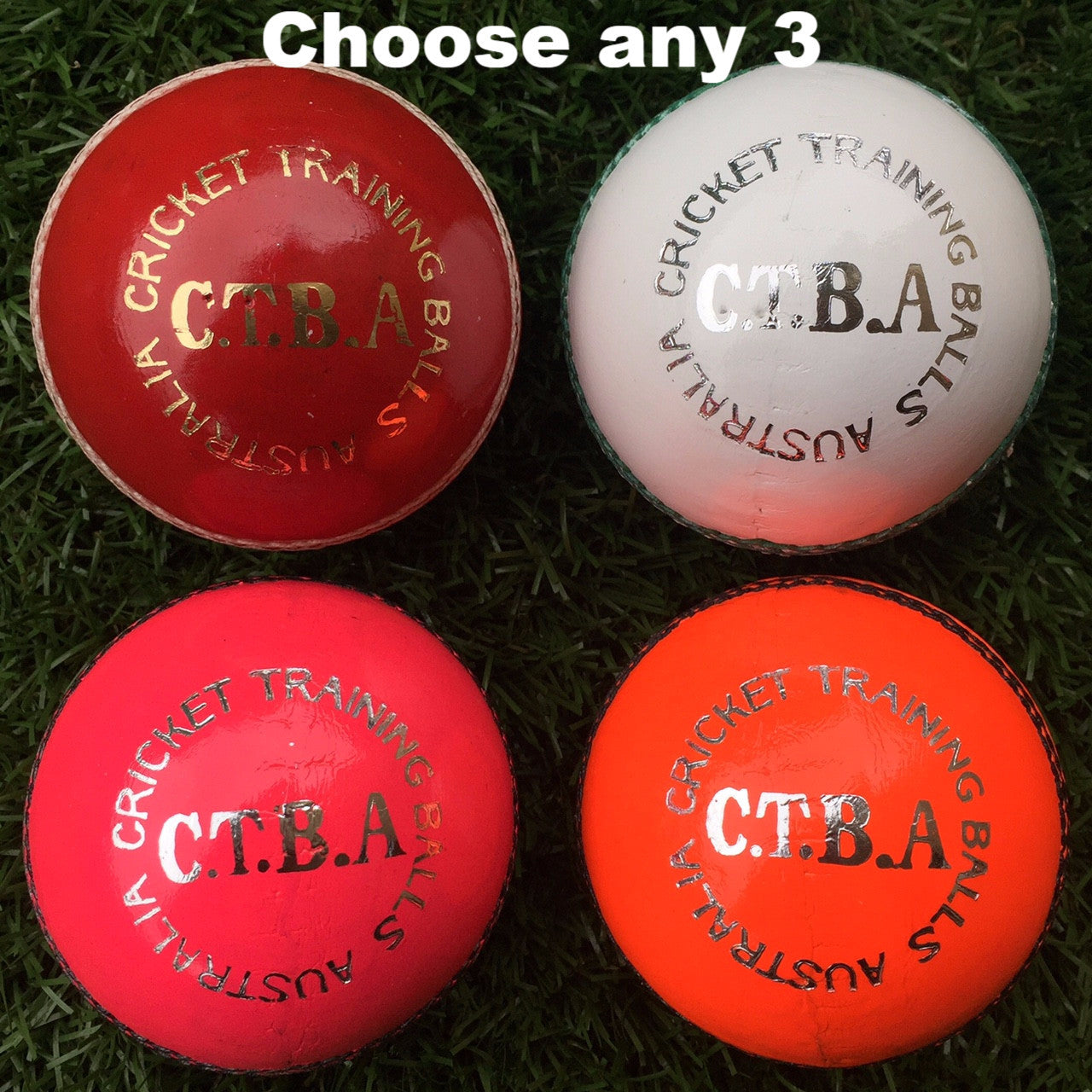 Sample Program For Ball CTBA 4pc Training Ball Sample Pack (156g) – Cricket Gear Direct